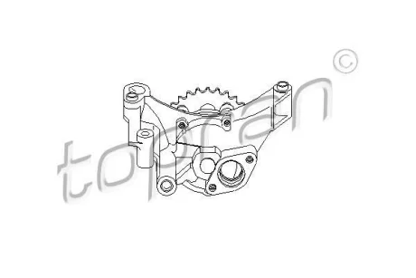 Масляний насос AUDI A3, A4 B5, A4 B6, A4 B7, A6 C5, TT SEAT ALHAMBRA, ALTEA, ALTEA XL, CORDOBA, EXEO, EXEO ST, IBIZA II, IBIZA III, IBIZA IV, INCA, LEON, TOLEDO II 1.6-2.0LPG 11.94-12.17 TOPRAN / HANS PRIES 109790