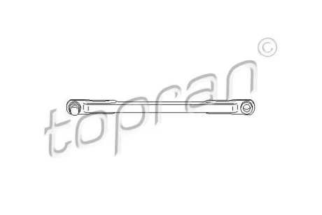 Механізм склоочисників передн (без мотора) VW GOLF III, VENTO 10.91-04.99 TOPRAN / HANS PRIES 110674