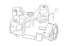 Корпус замка запалювання AUDI A2, A3, A4 B5, A4 B6, A6 C5, TT SEAT ALHAMBRA, CORDOBA, IBIZA III, IBIZA IV, IBIZA IV ST, LEON, TOLEDO II SKODA FABIA I, FABIA II, OCTAVIA I, ROOMSTER 11.94- TOPRAN / HANS PRIES 110824 (фото 1)