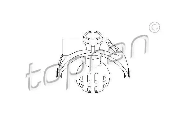 Втулка штока КПП AUDI 100 C3, 100 C4, 80 B3, 80 B4, A4 B5, A4 B6, A4 B7, A6 C4, A6 C5, A6 C6, A8 D2, CABRIOLET B3 SKODA SUPERB I VW PASSAT B5, PASSAT B5.5 1.4-3.2 08.83-08.11 TOPRAN / HANS PRIES 111323 (фото 1)