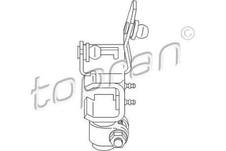 Елемент куліси КПП TOPRAN / HANS PRIES 111330