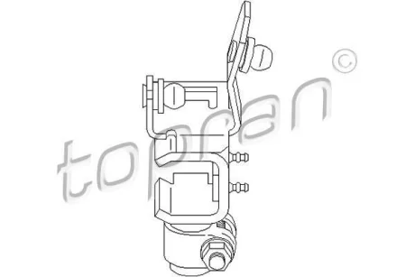 Тяга механізму перемикання передач AUDI A3 SEAT LEON, TOLEDO II SKODA OCTAVIA I VW BORA, BORA I, GOLF IV 09.96-12.13 TOPRAN / HANS PRIES 111330