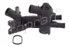 Корпус термостата SEAT CORDOBA, IBIZA III, IBIZA IV, IBIZA IV SC, IBIZA IV ST, TOLEDO IV SKODA FABIA I, FABIA I PRAKTIK, FABIA II, RAPID, ROOMSTER, ROOMSTER PRAKTIK VW FOX 1.2/1.4 07.01-06.15 TOPRAN / HANS PRIES 111401 (фото 1)
