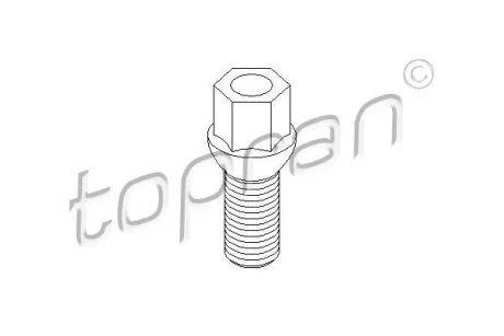 Болт колісний TOPRAN / HANS PRIES 111477