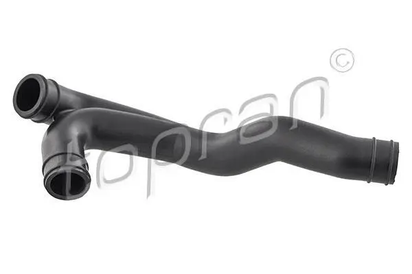 Шланг гумовий системи охолодження AUDI A3, TT SEAT LEON, TOLEDO II SKODA OCTAVIA I VW BORA, BORA I, GOLF IV, NEW BEETLE 1.8 12.96-12.10 TOPRAN / HANS PRIES 112143 (фото 1)