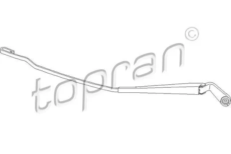 Важіль склоочисника передн прав AUDI A3 SKODA OCTAVIA I VW BORA, BORA I, GOLF IV KOMBI/LIFTBACK/SEDAN 09.96-12.13 TOPRAN / HANS PRIES 113481
