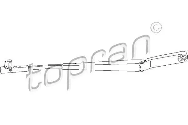 Важіль склоочисника передн лів SKODA OCTAVIA II KOMBI/LIFTBACK 02.04-06.13 TOPRAN / HANS PRIES 113484 (фото 1)