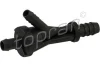 Патрубок вентиляції картера AUDI A3, A4 B5, A4 B6, A4 B7, A8 D3, CABRIOLET B3, TT SEAT TOLEDO II VW BORA, BORA I, GOLF IV, NEW BEETLE, PASSAT B5, PASSAT B5.5, POLO IV 1.6-4.2 11.92-09.10 TOPRAN / HANS PRIES 113901 (фото 1)