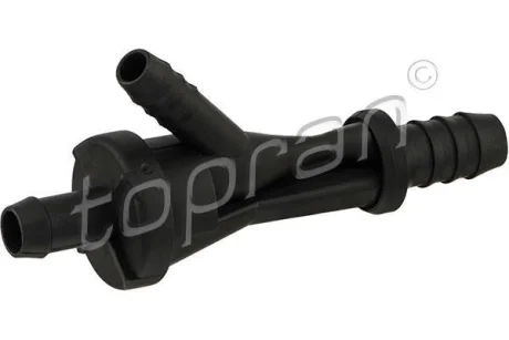 Патрубок вентиляції картера AUDI A3, A4 B5, A4 B6, A4 B7, A8 D3, CABRIOLET B3, TT SEAT TOLEDO II VW BORA, BORA I, GOLF IV, NEW BEETLE, PASSAT B5, PASSAT B5.5, POLO IV 1.6-4.2 11.92-09.10 TOPRAN / HANS PRIES 113901