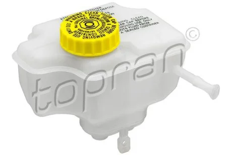 Бачок для гальмівної рідини AUDI A3 SEAT ALTEA, ALTEA XL, LEON, TOLEDO III SKODA OCTAVIA II, SUPERB II, YETI VW CADDY III, CADDY III FURGON/NADWOZIE WIELKOPRZESTRZENNE 1.0-Electric 02.03-09.20 TOPRAN / HANS PRIES 114008