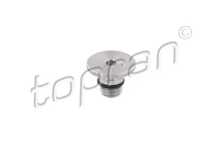 Гвинт зливного масляного піддону M14x1,5 AUDI Q7 PORSCHE CAYENNE VW GOLF III, PASSAT B3/B4, PASSAT B5, PASSAT B5.5, SHARAN, TOUAREG, TRANSPORTER T4, TRANSPORTER T5 2.3-4.2 06.91-09.10 TOPRAN / HANS PRIES 114548