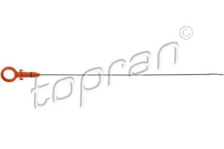 Щуп рівня мастила AUDI A3 SEAT ALTEA, ALTEA XL, LEON SKODA OCTAVIA II VW CADDY III, GOLF PLUS V, GOLF V, GOLF VI, JETTA III, PASSAT B6, TOURAN 1.6-2.0 05.03-05.15 TOPRAN / HANS PRIES 114919