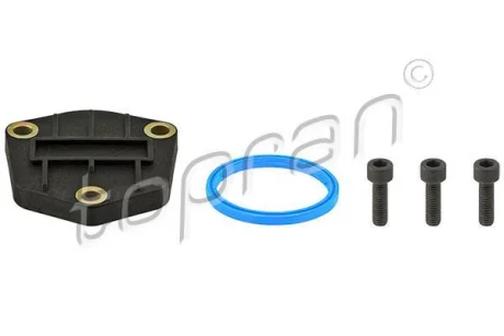 Корпус масляного фільтра AUDI A1, A3, A4 B5, A5, Q3, Q5, TT SEAT ALHAMBRA, ALTEA, ALTEA XL, ATECA, IBIZA IV, IBIZA IV ST, LEON, LEON ST, TOLEDO III, TOLEDO IV SKODA FABIA I 1.2-3.6 10.96- TOPRAN / HANS PRIES 115032