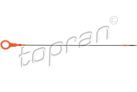 Щуп рівня мастила AUDI A1, A3 SEAT ALTEA, ALTEA XL, IBIZA IV, LEON, TOLEDO III, TOLEDO IV SKODA OCTAVIA II, RAPID, SUPERB II, YETI VW EOS, GOLF PLUS V, GOLF V 1.4/1.6/1.6LPG 05.07-05.22 TOPRAN / HANS PRIES 115412