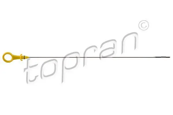 Щуп рівня мастила AUDI A3, Q3, TT SEAT ALHAMBRA, ALTEA, ALTEA XL, LEON, TOLEDO III SKODA OCTAVIA II, SUPERB II, YETI VW BEETLE, CC B7, EOS, GOLF V, GOLF VI, JETTA III 1.2/1.8/2.0 09.04-10.18 TOPRAN / HANS PRIES 116601 (фото 1)