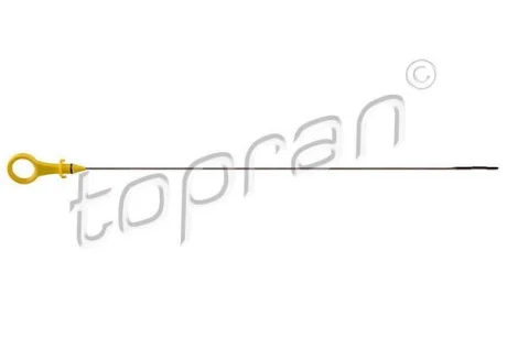 Щуп рівня мастила AUDI A3, Q3, TT SEAT ALHAMBRA, ALTEA, ALTEA XL, LEON, TOLEDO III SKODA OCTAVIA II, SUPERB II, YETI VW BEETLE, CC B7, EOS, GOLF V, GOLF VI, JETTA III 1.2/1.8/2.0 09.04-10.18 TOPRAN / HANS PRIES 116601