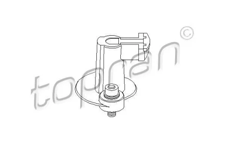 Бігунок розподілювача запалення OPEL ASCONA C, ASTRA F, CALIBRA A, FRONTERA A SPORT, KADETT E, OMEGA A, VECTRA A, VECTRA B 1.6/1.8/2.0 08.84-07.03 TOPRAN / HANS PRIES 202018