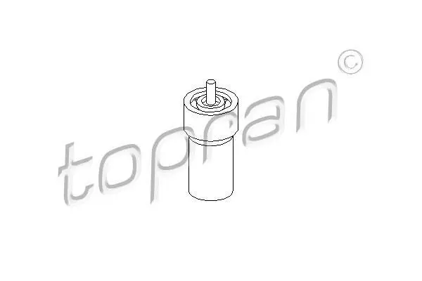 Накінечник форсунки OPEL ASTRA F, KADETT E COMBO, VECTRA A 1.7D 09.88-01.99 TOPRAN / HANS PRIES 205212 (фото 1)