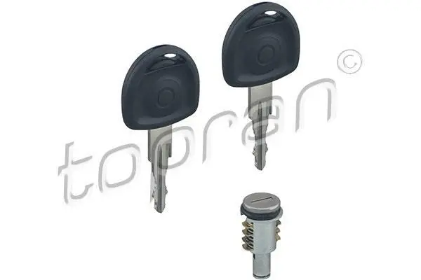 Личинка замка передн OPEL ASTRA F, ASTRA G, COMBO B, COMBO C, CORSA B, MERIVA A, TIGRA A, TIGRA B, ZAFIRA A 09.91-10.10 TOPRAN / HANS PRIES 205810 (фото 1)
