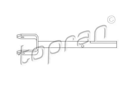 Ремкомплект важеля КПП OPEL ADAM, ASCONA C, ASTRA F, ASTRA G, ASTRA G CLASSIC, ASTRA H, ASTRA H GTC, CALIBRA A, COMBO, COMBO TOUR, CORSA A, CORSA A TR, CORSA B, CORSA C, CORSA D 1.0-2.5 09.81- TOPRAN / HANS PRIES 207007