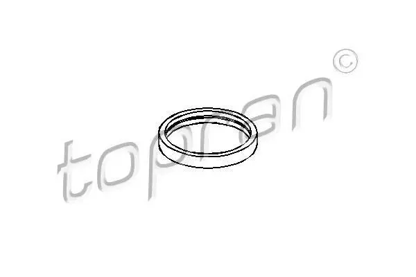 Прокладка термостата VOLVO C30, S40 II, V50 FORD B-MAX, C-MAX, C-MAX II, FIESTA V, FIESTA VI, FOCUS C-MAX, FOCUS I, FOCUS II, FUSION, MONDEO IV MAZDA 2 TOYOTA AVENSIS 1.2-2.0 07.96-06.19 TOPRAN / HANS PRIES 302261 (фото 1)