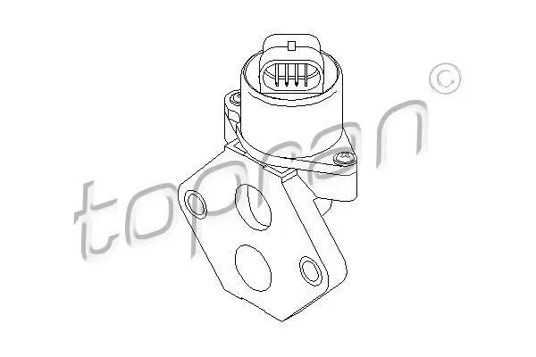 Позиціонер холостого ходу FORD FIESTA V, FUSION, KA 1.3/1.6 09.96-11.08 TOPRAN / HANS PRIES 302683 (фото 1)