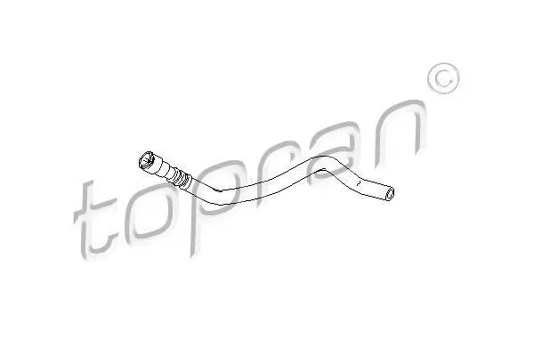 Шланг/трубка рульового механізму BMW 3 (E46) 2.0-3.0 02.98-12.07 TOPRAN / HANS PRIES 501732 (фото 1)