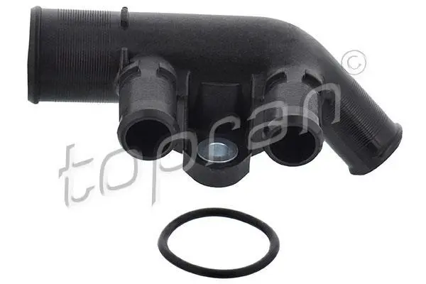 Фланець охолоджуючої рідини CITROEN BERLINGO, C3 I, C5 II, EVASION, JUMPER I, JUMPY I, XANTIA, XSARA, ZX FIAT DUCATO, SCUDO, ULYSSE PEUGEOT 205 II, 306, 405 II, 406, 806 1.4D-1.9D 07.87-06.08 TOPRAN / HANS PRIES 720176 (фото 1)
