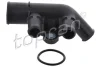 Фланець охолоджуючої рідини CITROEN BERLINGO, C3 I, C5 II, EVASION, JUMPER I, JUMPY I, XANTIA, XSARA, ZX FIAT DUCATO, SCUDO, ULYSSE PEUGEOT 205 II, 306, 405 II, 406, 806 1.4D-1.9D 07.87-06.08 TOPRAN / HANS PRIES 720176 (фото 1)