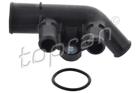 Фланець охолоджуючої рідини CITROEN BERLINGO, C3 I, C5 II, EVASION, JUMPER I, JUMPY I, XANTIA, XSARA, ZX FIAT DUCATO, SCUDO, ULYSSE PEUGEOT 205 II, 306, 405 II, 406, 806 1.4D-1.9D 07.87-06.08 TOPRAN / HANS PRIES 720176