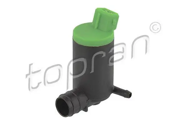 Насос склоомивача передн (12В) CITROEN AX, BERLINGO, C4 PICASSO I, JUMPY I, XANTIA, XM, ZX FIAT SCUDO PEUGEOT 106 I, 206, 206+, 306, 406, 605, EXPERT, PARTNER, PARTNER ORIGIN AUTOBUS-SEDAN 07.86- TOPRAN / HANS PRIES 720281 (фото 1)
