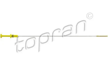 Щуп рівня мастила CITROEN BERLINGO, C2, C3 I, C3 II, C3 PLURIEL, NEMO, SAXO, XSARA PEUGEOT 1007, 106 II, 206, 206+, 207, 306, 307, BIPPER, BIPPER TEPEE, PARTNER 1.1-1.6D 04.93- TOPRAN / HANS PRIES 723497