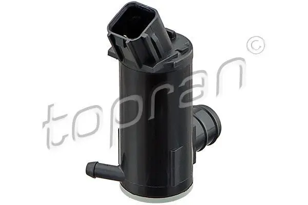 Насос склоомивача передн (12В) HYUNDAI ACCENT II, I10 I, MATRIX, TUCSON KIA PICANTO I, SPORTAGE LIFTBACK-SUV 04.94-12.13 TOPRAN / HANS PRIES 820443 (фото 1)