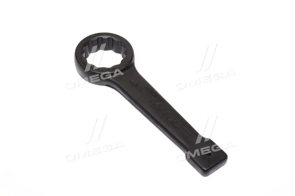 (EN) Ring-end wrench 12-кутна 46 мм пряме, довжина: 240 мм, 1 шт, для гайок Toptul AAAR4646 (фото 1)