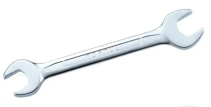 (EN) Double open end wrench 1 шт, HEX: 8x9, кут: 15° Toptul AAEJ0809 (фото 1)
