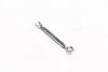 (EN) Double-ended flare nut wrench HEX, 8x10, тип: пряме, 15°, довжина: 130 мм, 1 шт, для гальмівіних трубок / для гідравлічних шлангів / для паливних ліній / (EN) for flare nut Toptul AEEA0810 (фото 1)