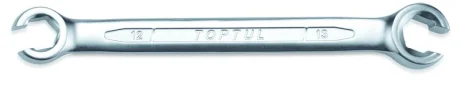 (EN) Double-ended flare nut wrench HEX, 10x11, тип: пряме, 15°, довжина: 150 мм, 1 шт, для гальмівіних трубок / для гідравлічних шлангів / для паливних ліній / (EN) for flare nut Toptul AEEA1011