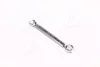 (EN) Double-ended flare nut wrench HEX, 10x12, тип: пряме, 15°, довжина: 150 мм, 1 шт, для гальмівіних трубок / для гідравлічних шлангів / для паливних ліній / (EN) for flare nut Toptul AEEA1012 (фото 1)
