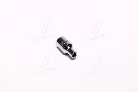 Насадка 1/4" (6,3 мм) 6-кутна, 1 шт, розмір насадок 6/12-кутних (мм): 4 мм, довжина 25мм Toptul BAEA0804