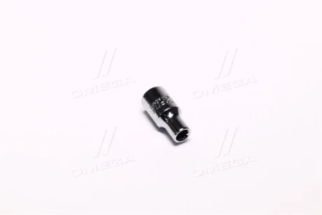 Насадка 1/4" (6,3 мм) 6-кутна, 1 шт, розмір насадок 6/12-кутних (мм): 5 мм, довжина 25мм Toptul BAEA0805
