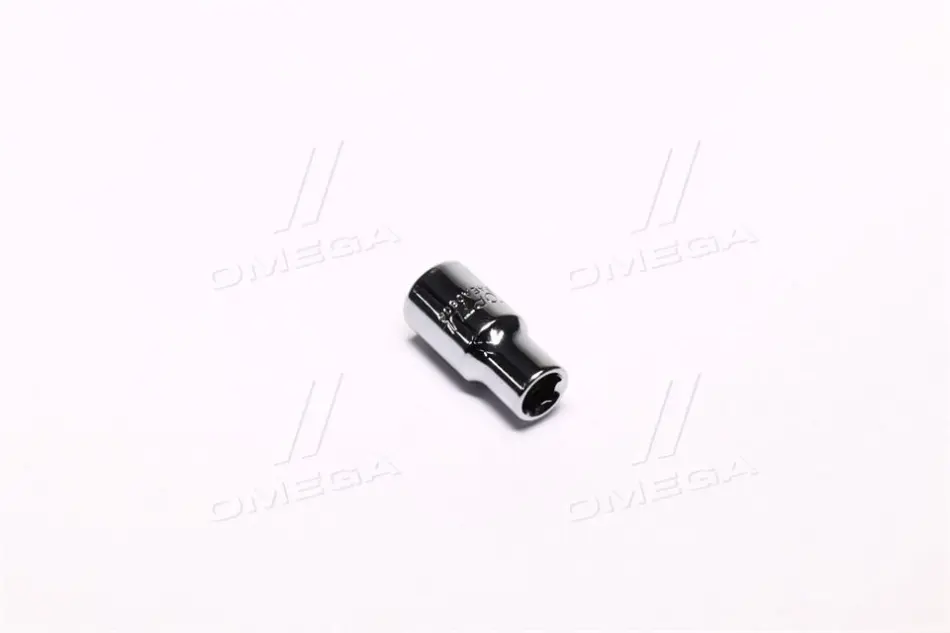Насадка 1/4" (6,3 мм) 6-кутна, 1 шт, розмір насадок 6/12-кутних (мм): 6 мм, довжина 25мм Toptul BAEA0806 (фото 1)