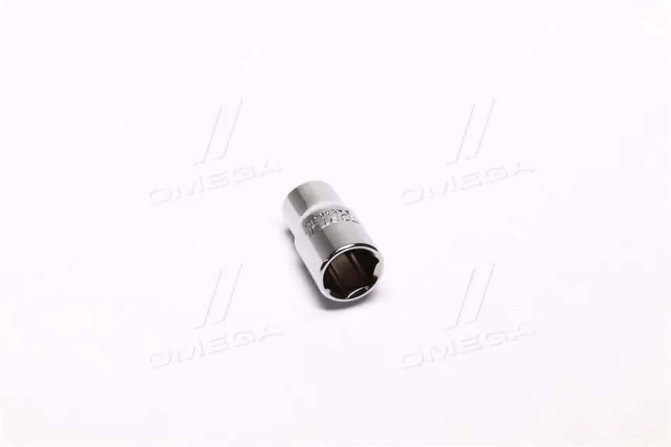 Насадка 1/4" (6,3 мм) 6-кутна, 1 шт, розмір насадок 6/12-кутних (мм): 10 мм, довжина 25мм Toptul BAEA0810 (фото 1)