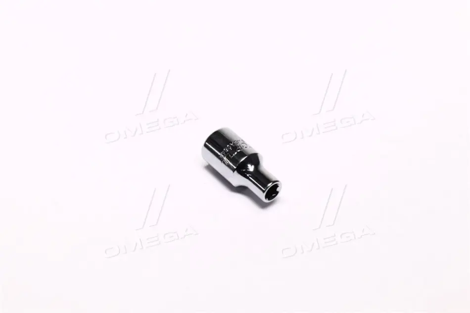 Насадка 1/4" (6,3 мм) 6-кутна, 1 шт, розмір насадок 6/12-кутних (мм): 4.5 мм, довжина 25мм Toptul BAEA084E (фото 1)
