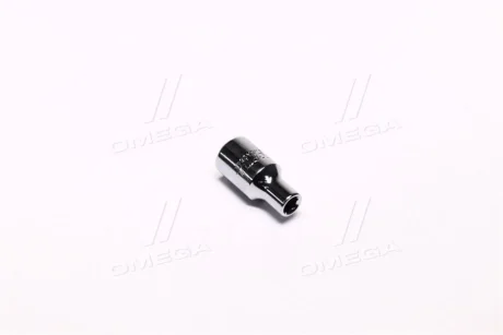 Насадка 1/4" (6,3 мм) 6-кутна, 1 шт, розмір насадок 6/12-кутних (мм): 4.5 мм, довжина 25мм Toptul BAEA084E