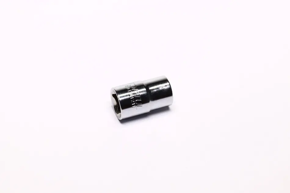 Насадка 3/8" (10 мм) 6-кутна, 1 шт, розмір насадок 6/12-кутних (мм): 11 мм, довжина 28мм Toptul BAEA1211 (фото 1)