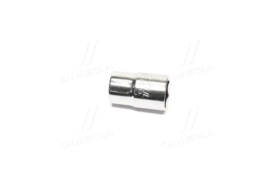 Насадка 3/8" (10 мм) 6-кутна, 1 шт, розмір насадок 6/12-кутних (мм): 13 мм, довжина 28мм Toptul BAEA1213 (фото 1)