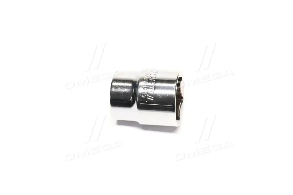 Насадка 3/8" (10 мм) 6-кутна, 1 шт, розмір насадок 6/12-кутних (мм): 19 мм, довжина 30мм Toptul BAEA1219 (фото 1)