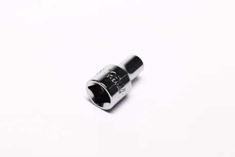 Насадка 1/2" (12,5 мм), 6-кутна, розмір насадок 6/12-кутних (мм): 8 мм, довжина: 38 мм, тип: A, обробка: дзеркало / сатинний хром Toptul BAEA1608