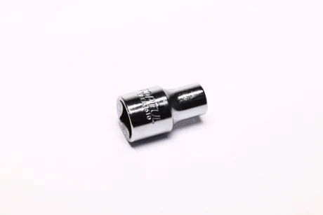 Насадка 1/2" (12,5 мм), 6-кутна, розмір насадок 6/12-кутних (мм): 10 мм, довжина: 38 мм, тип: A, обробка: дзеркало / сатинний хром Toptul BAEA1610