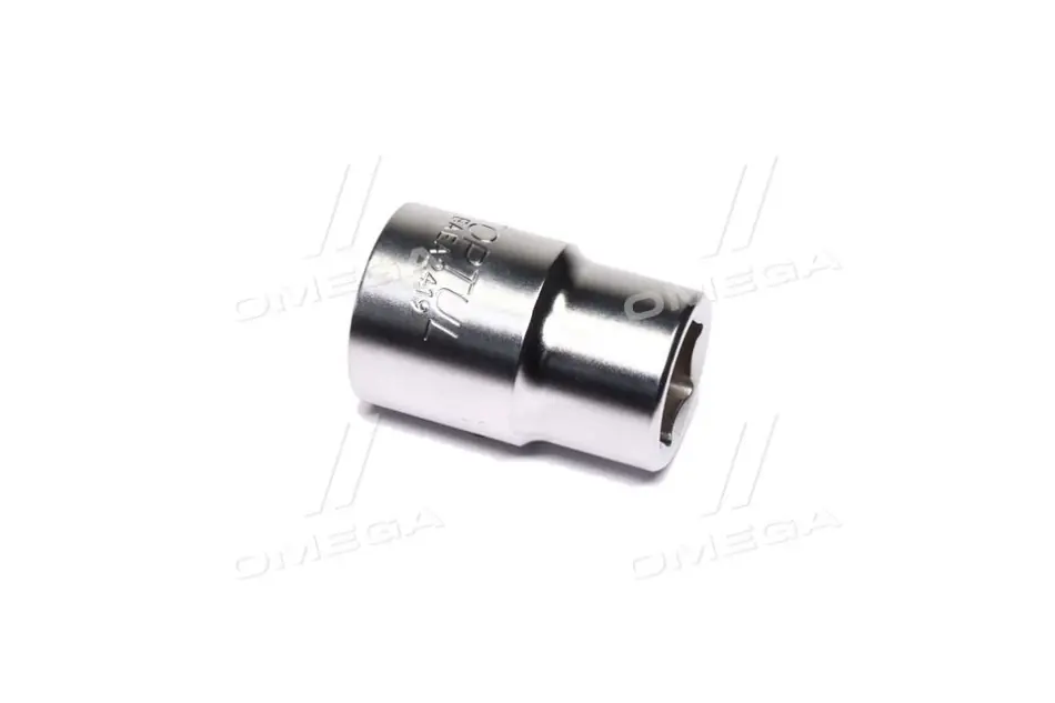 Насадка 3/4" (20 мм) 6-кутна, 1 шт, розмір насадок 6/12-кутних (мм): 19 мм, довжина 50мм Toptul BAEA2419 (фото 1)